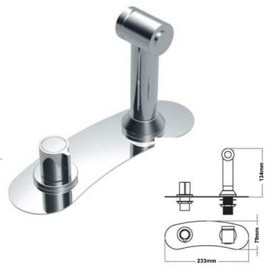 3015/P Çıkarılabilir Marin El Duş
